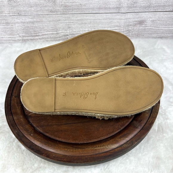 Sam Edelman Rose Gold Catherine Platforms Espadrilles Slip On Shoes Size 7.5M - Picture 9 of 12